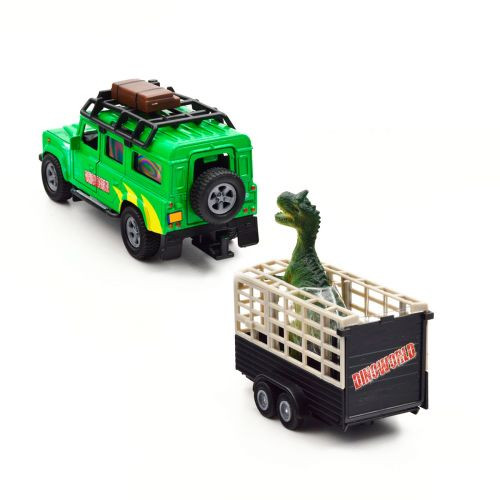Игровой набор &quot;Land Rover&quot;, (с прицепом и динозавром) TechnoDrive