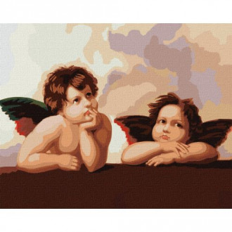 Картина по номерам &quot;Очаровательные ангелочки&quot; MiC Украина 