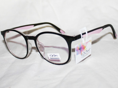 Очки Cardeo 8247 черный розовый имиджевые разборная оправа для очков для зрения