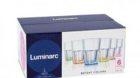 Набор стаканов NEW AMERICA BRIGHT COLORS 350мл 6шт Luminarc J8932 в коробке