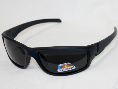 Очки солнцезащитные Sun Chi Polarized 9361 TR90 черный матовый  спортивные тактические поляризационные
