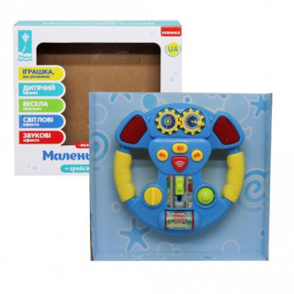 Интерактивная игрушка &quot;Маленький водитель&quot;, голубой (укр) MiC  