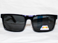 Очки солнцезащитные Sun Chi Polarized 9148 черный глянец спортивные тактические поляризационные
