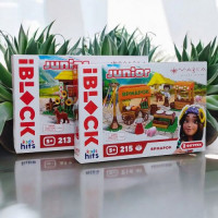 Конструктор IBlock Junior &quot;Mavka: Ярмарка&quot;, 215 деталей Kids hits