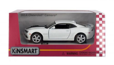 Машинка KINSMART &quot;Chevrolet Camaro&quot; (белая) MiC  
