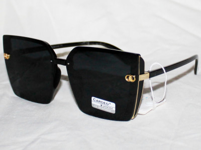 Очки солнцезащитные женские Cardeo Polarized P2955 C1 золото черный поляризационные антифары