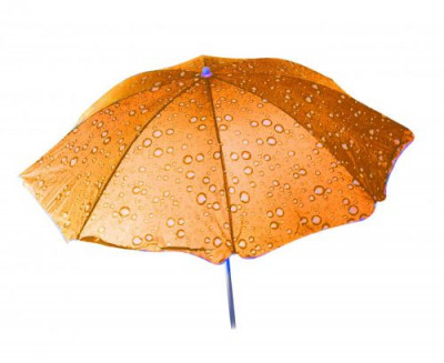 Зонт пляжный &quot;Капельки&quot; (оранжевый) MiC  