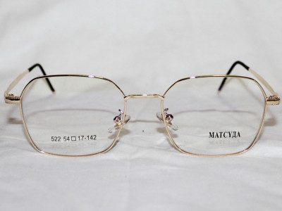 Очки MAT 522 золото имиджевые разборная оправа для очков для зрения