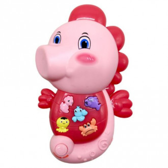 Интерактивная игрушка &quot;Морской конек&quot;, розовый MIC