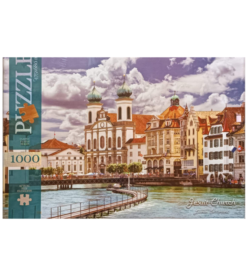 Пазлы классический 1000 элементов в коробке 680х475 Elefant Danko Toys Украина