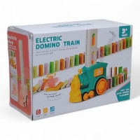 Интерактивная игрушка &quot;Домино-поезд&quot;, свет, звук (бирюзовый) MIC