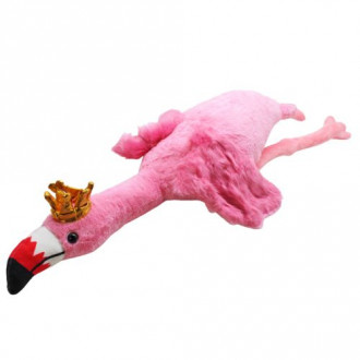 Мягкая игрушка &quot;Фламинго-обнимусь&quot;, в короне, 100 см (розовый) MIC